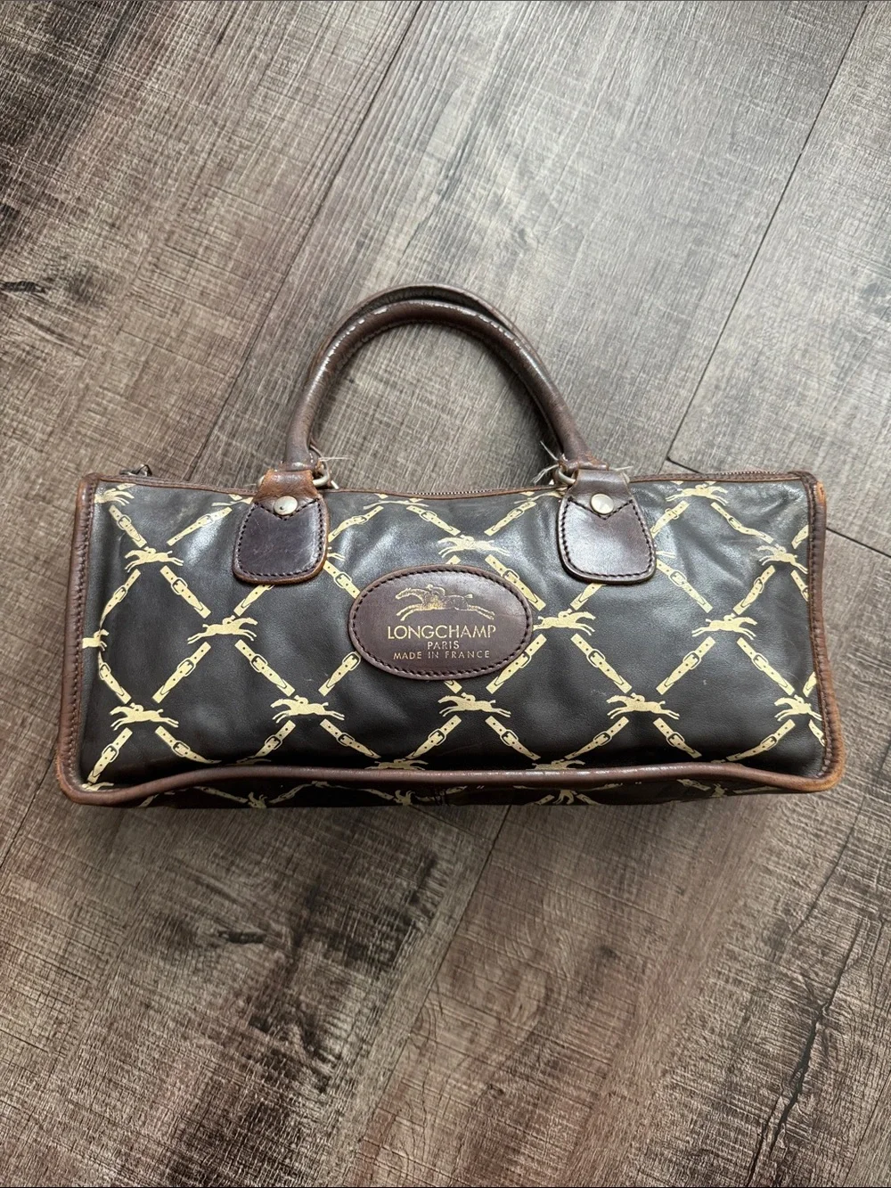 vintage Longchamp handbag
